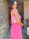 Everybody's Favorite Jumpsuit - Hot Pink