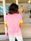 All The Times Colorblock Top