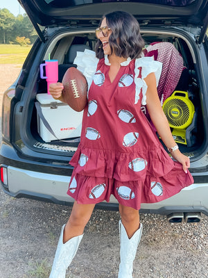 Football Sweetheart Dress