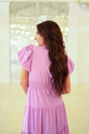 Wishful Thinking Lavender Midi Dress