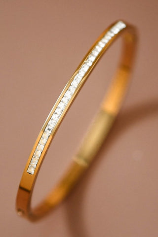 18k Waterproof Non-tarnish Stainless Steel Bangle - West Avenue