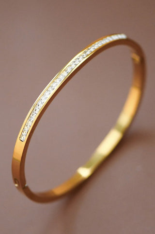 18k Waterproof Non-tarnish Stainless Steel Bangle - West Avenue