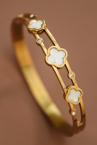 18k Waterproof Non-tarnish Stainless Steel Bangle - West Avenue