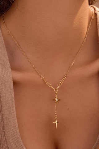 18k Non-tarnish Stainless Steel Chain Necklace - West Avenue
