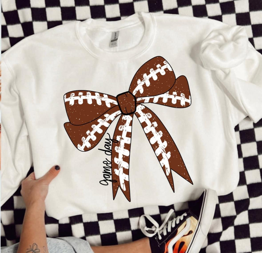 Game Day Bow Tee & Sweatshirts