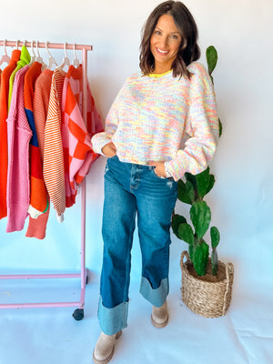 Lemon Drop Knit Sweater