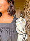 Layered Ruffled Puff Sleeve Dress