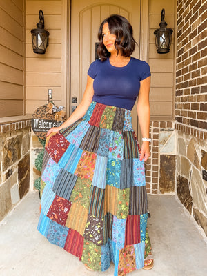 Patchwork Skirt One Size (3 Styles)