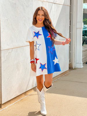 Star Of The Party Puff Sleeve Dress
