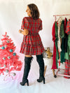 Christmas Queen Plaid Dress