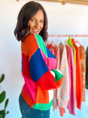 Wrapped In Color Cardigan