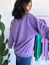 Lavender Crewneck Sweatshirt