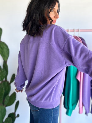 Lavender Crewneck Sweatshirt