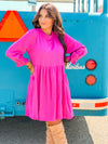 Moments For Life Magenta Dress