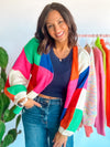 Wrapped In Color Cardigan