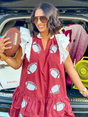 Football Sweetheart Dress