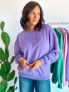 Lavender Crewneck Sweatshirt