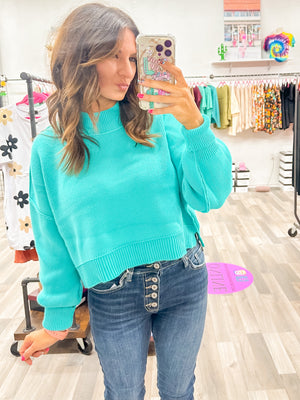 Best Of Intentions Cropped Sweater