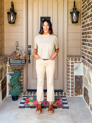 Texas Cropped Tee