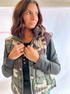 Camo Puffer Vest