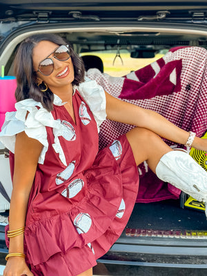 Football Sweetheart Dress