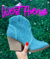 Very G "Austin" Bootie - Turquoise