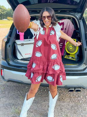 Football Sweetheart Dress