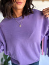 Lavender Crewneck Sweatshirt