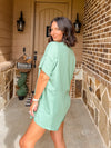 Sage Oversized Romper