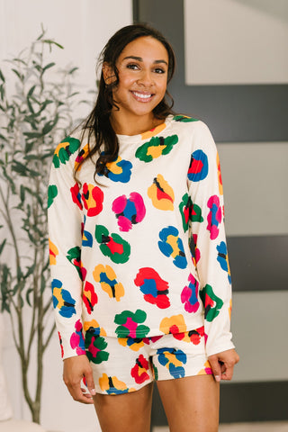 Forever Young Floral Top and Shorts Set - West Avenue