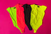 Neon Lights Bodysuit - Neon Yellow