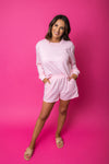 Perfectly Pink Sweatshirt (Matching shorts available)