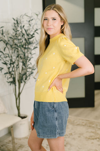 Just One More Look Sweater Knit Top - West Avenue