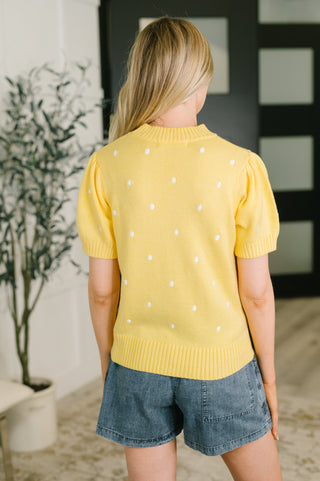 Just One More Look Sweater Knit Top - West Avenue
