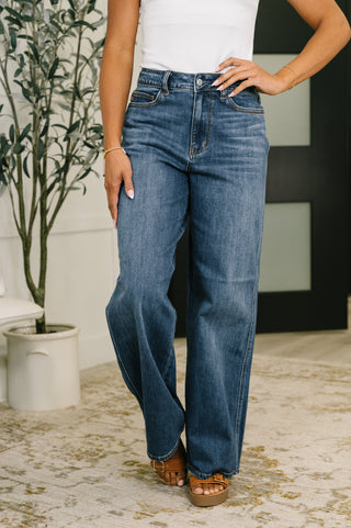 Marie High Waist Wilhelmina Baggy Jeans - West Avenue