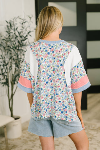 My Version Of Love Color Block Top - West Avenue