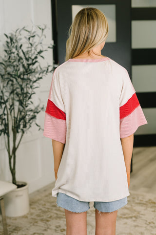 This I Know Henley Contrast Top - West Avenue