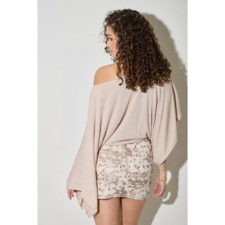Suede Stud Mini Skirt - West Avenue