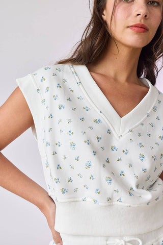 Claire Floral Print Knit Set - West Avenue