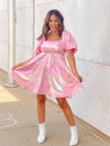 Yes Iridescent Pink Dress