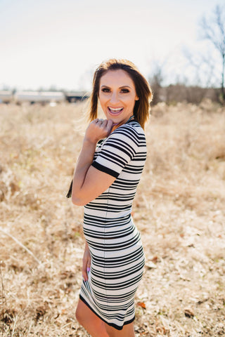 Lead Me On Bodycon Dress - West Avenue