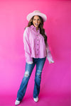 Perfectly Pink Corduroy Jacket