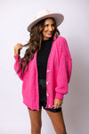 Handle On You Cardigan - Hot Pink