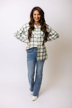 Feel In Love Button Up Top
