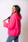 Neon Pink Puffer Jacket