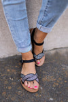 The Kaylee Black Sandals