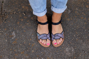The Kaylee Black Sandals