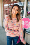 Make You Wanna Pink Sweater