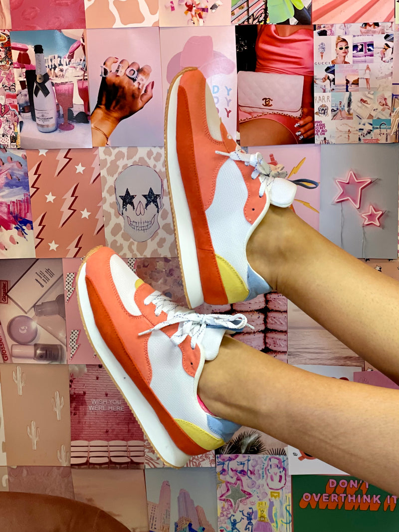 Very G Runner Shoes - Coral