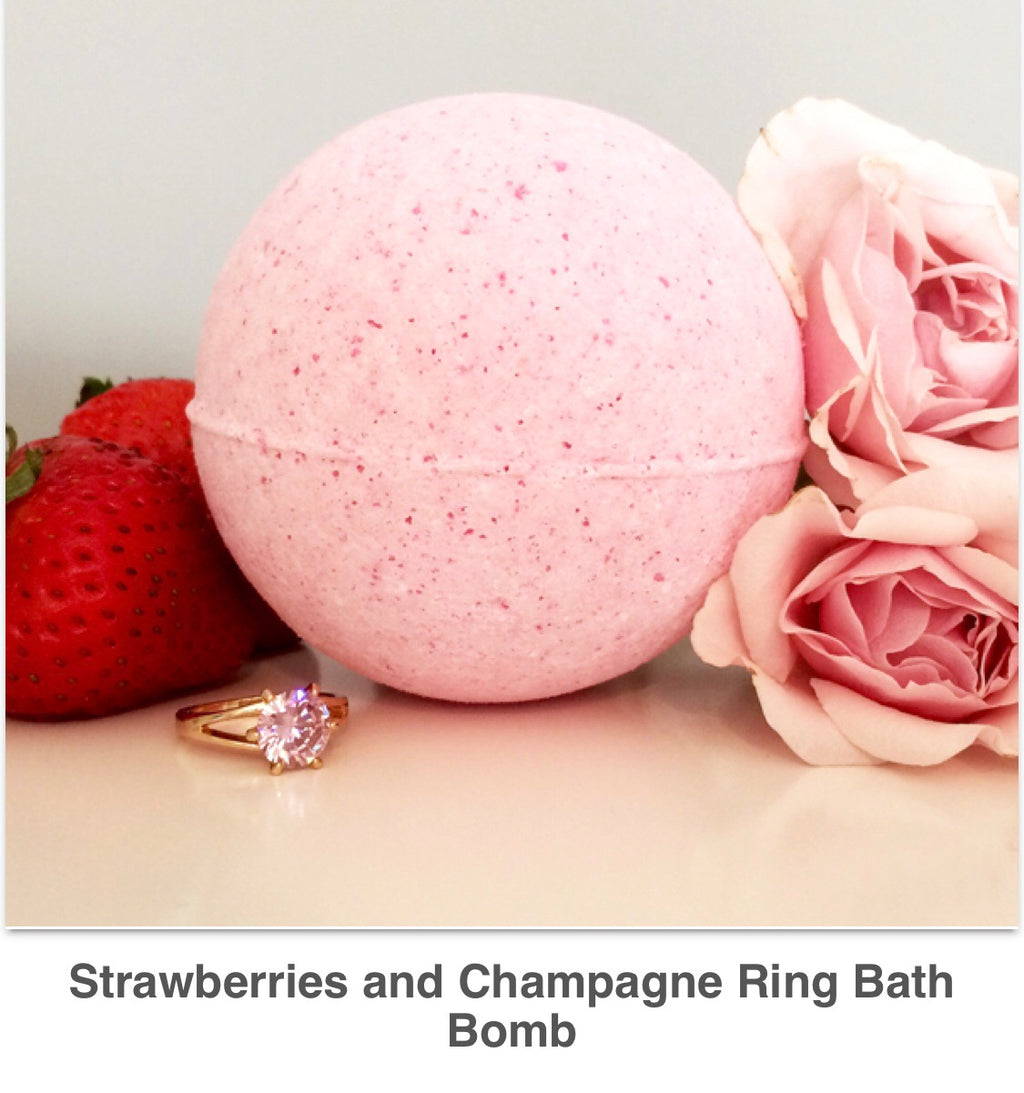 Strawberries & Champagne Ring Bomb - West Avenue
